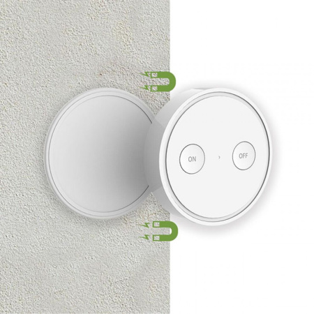 Беспроводной выключатель света на 1 линию Белый LoraTap