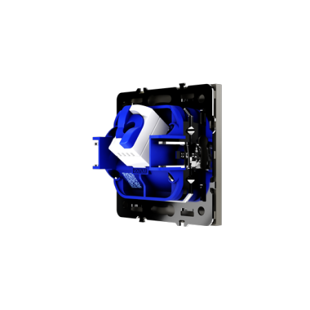 Розетка компьютерная встраиваемая Voltum S70 двойная RJ45+RJ45 КАТ.6, (шелк)