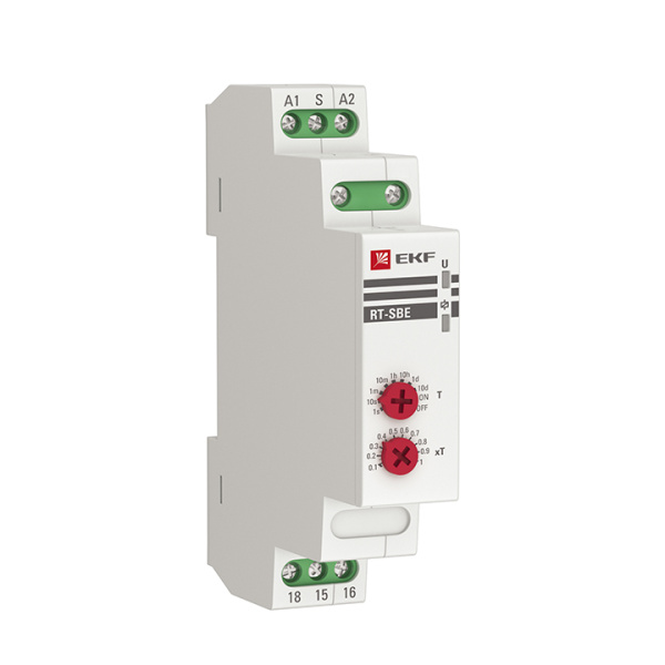 Реле времени (задержка выключ, после пропад, сигн) RT-SBE12-240В PROxima EKF