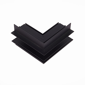 Внешний угол-соединитель для встраиваемого магнитного шинопровода под ГКЛ 12мм Черный ST007.459.12 ST LUCE