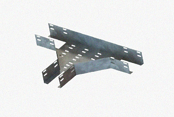 Лоток тройниковый перфорированный ОТ 600х50 УТ1,5, оцинкованный лист S1,5