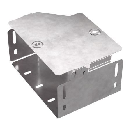 Переходник правый с крышкой Стандарт 200х150х100 Промрукав Переходник правый с крышкой Стандарт 200х150х100 Промрукав