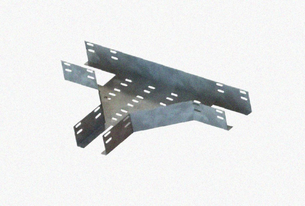 Лоток тройниковый перфорированный ОТ 600х50 УТ1,5, оцинкованный лист S1,5