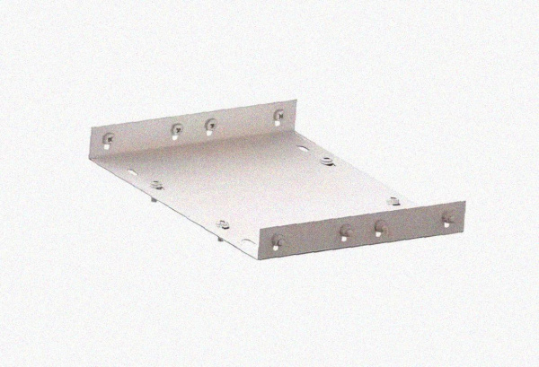 Соединитель лотковый замковый СЛЗ-300х200х1,5 УТ1,5, горячее цинкование, S1,5