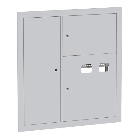 Щит этажный 2 кв, слаботочка слева (1000х950х150) PROxima EKF