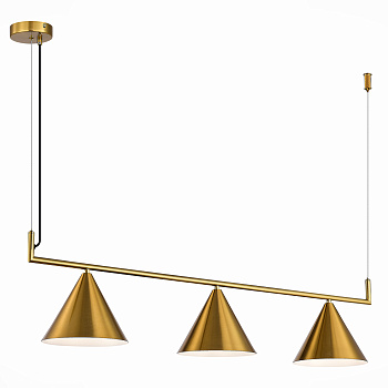 Светильник подвесной Латунь/Латунь E27 3*40Вт SL1007.203.03 ST LUCE