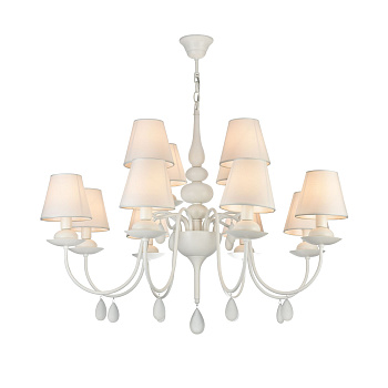 Люстра 12*E14 40Вт Белый IP20 Eliza FR5756-PL-12-W Freya