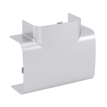 Тройник 90х50 мм, цвет серый металлик DKC