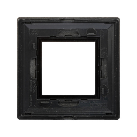 Рамка из металла, "Avanti", графитовая, 1 пост (2 мод.) DKC