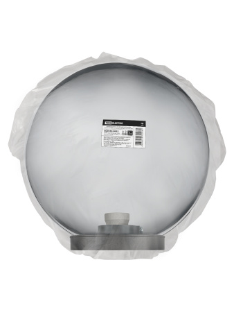 Светильник НТУ 03-100-302 шар d=300 мм IP54 (дымчатый ПММА, основание плоское ПК 145, Е27) TDM