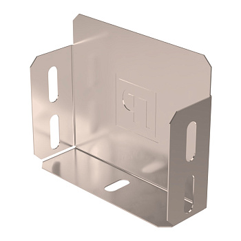 Заглушка лотка Стандарт INOX (AISI 409) 100х80 Промрукав