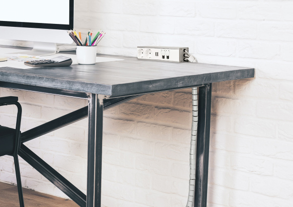 Donel Пластиковый органайзер для кабеля, диаметр 28мм, длина 2м, белый (без инструмента)