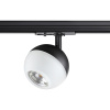 Св-к трековый однофазный IP20 GU10 9W 220V GARN черный NOVOTECH