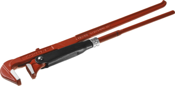 Мастер-90, №2, ключ трубный, прямые губки ЗУБР