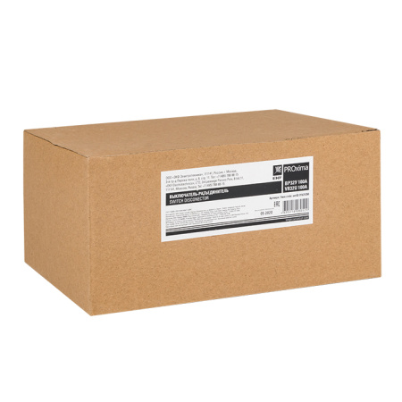 Выключатель-разъединитель ВР32У-31В31250 100А 1 направ, с д/г камерами съемная левая/правая рукоятка MAXima PROxima EKF