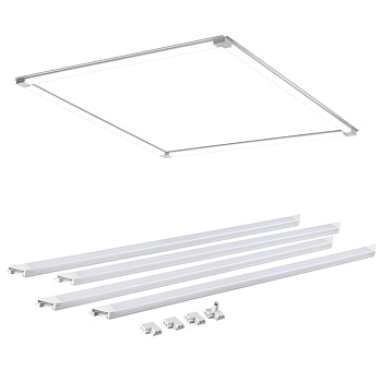 Светодиодн.св-ник встраив.в Армстронг IP20 LED 4000К 48W 100-265V NELIO белый NOVOTECH