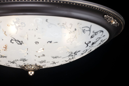 Потолочный светильник 6*E27 40Вт Коричневый с Золотом IP20 Diametrik C907-CL-06-R Maytoni