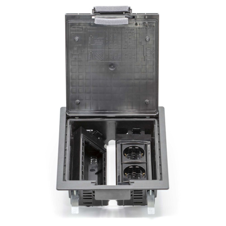 Лючок напольный c изменяемой глубиной, 8 модулей DKC