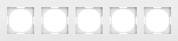 Donel A07 матовый белый рамка 5-я, серия DB