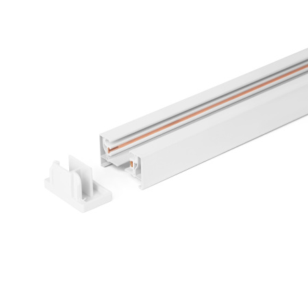 Однофазный шинопровод 2м (в комплекте ввод питания и заглушка) белый IP20 (a057083) Elektrostandard