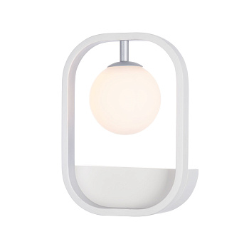 Бра 1*G9 40Вт Белый с Серебром IP22 Avola MOD431-WL-01-WS Maytoni