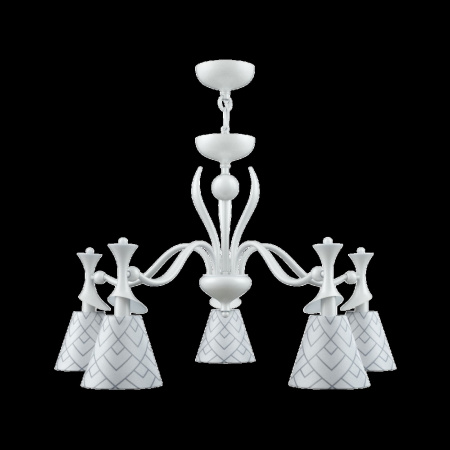 Люстра 5*E14 40Вт Матовый Белый IP20 Modern 2 M3-05-WM-LMP-O-16 Maytoni