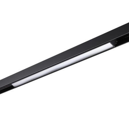 Трековый св-к для низков.шинопровода IP20 LED 4000K 24W 48V FLUM черн NOVOTECH