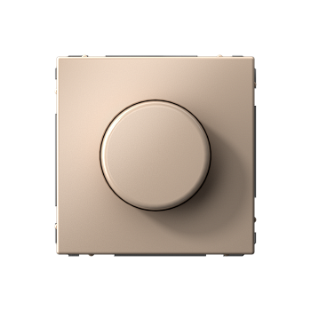 ARTGALLERY СВЕТОРЕГУЛЯТОР (диммер) повор-нажим, LED, RC, 400Вт, механизм, ПЕСОЧНЫЙ Systeme Electric