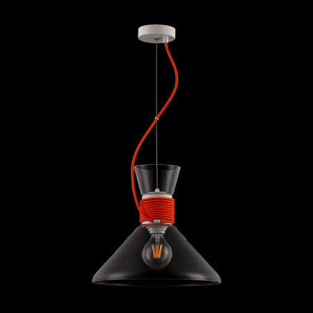 Подвесной светильник 1*E27 60Вт Красный IP20 California P536PL-01R Maytoni