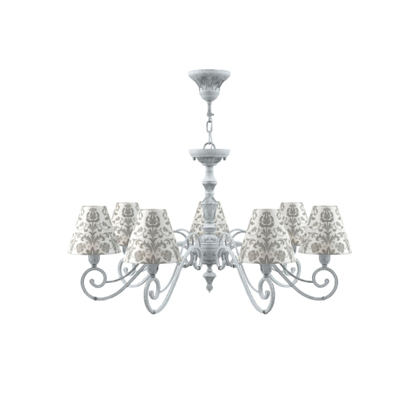 Люстра 7*E14 40Вт Серый IP20 Classic 10 E3-07-G-LMP-O-1 Maytoni