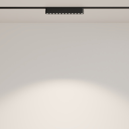 Трековый светильник LED 12Вт Черный IP20 Magnetic track system Radity TR082-1-12W4K-M-B Technical Maytoni
