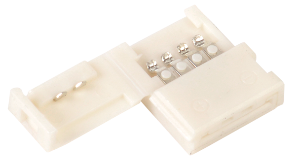 Коннектор 3шт RGB 10мм (разъем-разъем) IEK