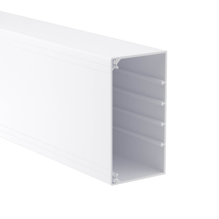 ТА-GN 150x80 Короб с крышкой с направляющими для установки разделителей DKC