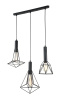 Подвесной светильник 3*E27 60Вт Черный IP20 Spider T021-03-B Maytoni