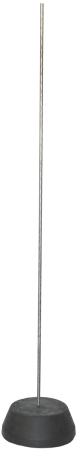 Комплект молниеприемника 1м с бетонным основанием IEK