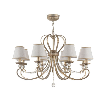 Люстра 8*E14 40Вт Золото IP20 Livorno RC144-PL-08-WG Maytoni