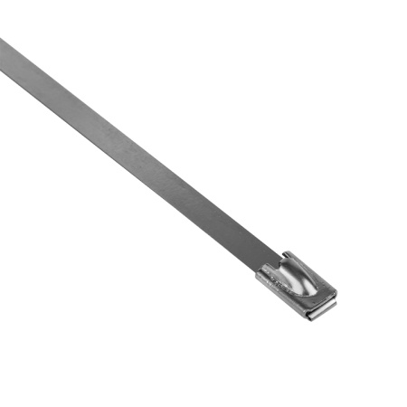 Хомут AISI 304 из нержавеющей стали, 4,6x360 (10 шт) FlexLock PROxima EKF