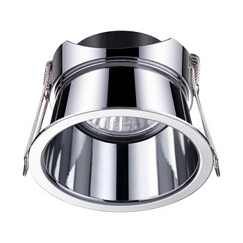 Встр.св-к IP20 GU10 50W 220V BUTT хром NOVOTECH