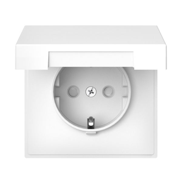 ARTGALLERY РОЗЕТКА с заземл. со шторк. с крышкой, 16А, IP20, механизм, ЛОТОС Systeme Electric