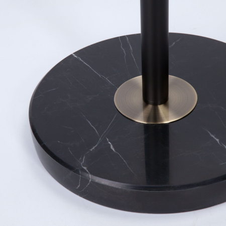 Торшер классический с абажуром 1*E27 60Вт черный IP20 (01057/1 черный) Eurosvet