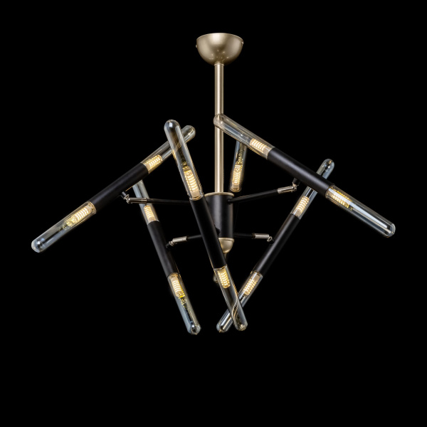 Люстра 12*G9 5Вт Черный IP20 Edera FR5006PL-12B Freya