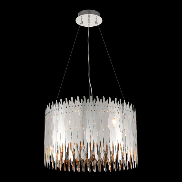 Светильник подвесной Хром/Хром E14 6*40Вт WE128.06.103 WERTMARK