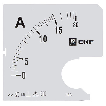 Шкала сменная для A961 15/5А-1,5 PROxima EKF