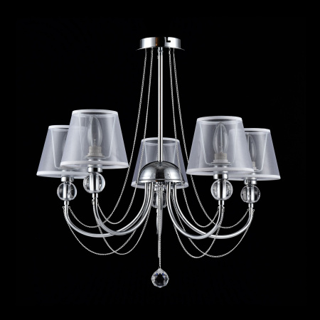Люстра 5*E14 40Вт Хром IP20 Beverly FR5661-PL-05-CH Freya