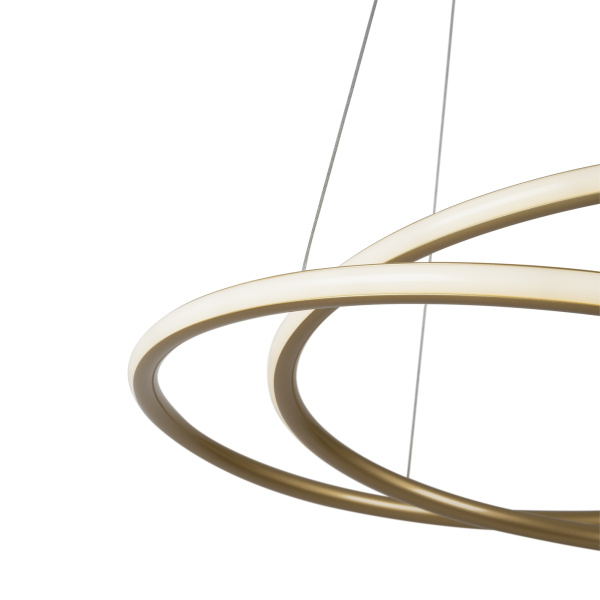 Подвесной светильник 2*LED 39Вт Латунь IP20 Nola MOD100PL-L47BSK1 Maytoni