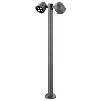 Ландшафтный св-к IP65 LED 3000К 20W 100-240V GALEATI темно-серый NOVOTECH