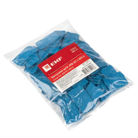 Заглушка для JXB-ST-1,5/2,5 синяя PROxima EKF