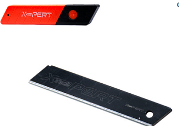 Лезвия сегментированные 18 мм черные каленые X-PERT Лезвия сегментированные 18 мм черные каленые X-PERT