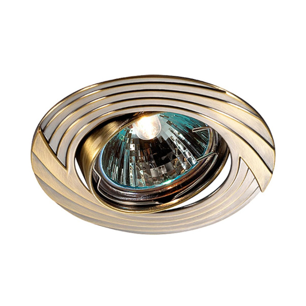 Встр.св-к ПВ IP20 GX5.3 50W 12V TREK бронза NOVOTECH