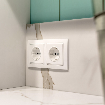 Snabb basic Рамка на 2 поста (белый, basic) Werkel